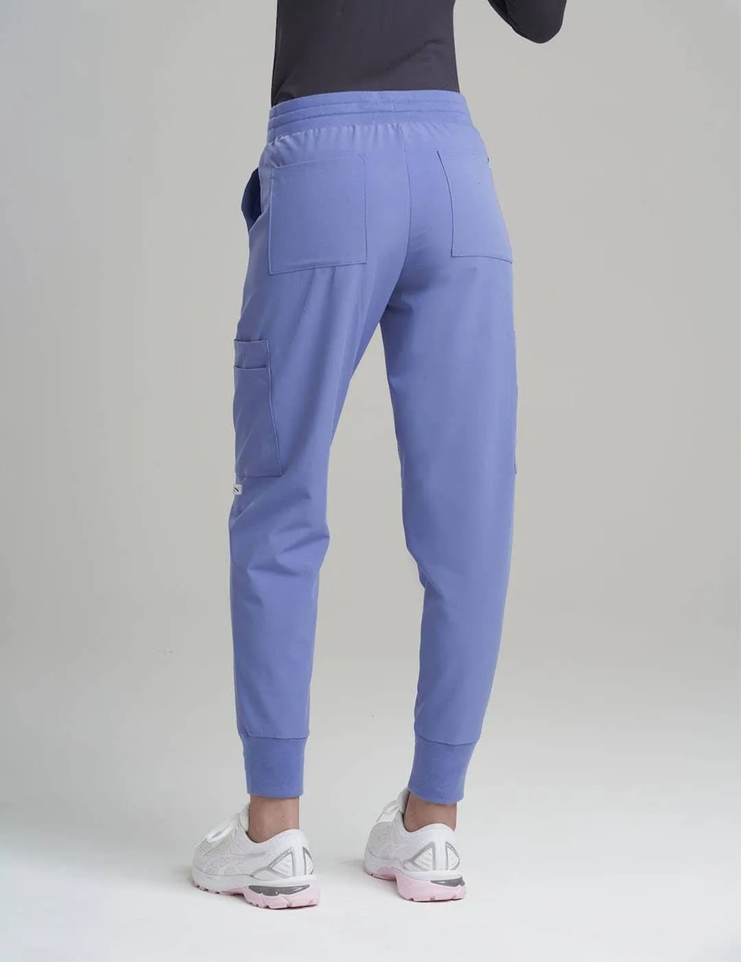 Womens 12-Pocket Scrub Jogger Pants - Ceil