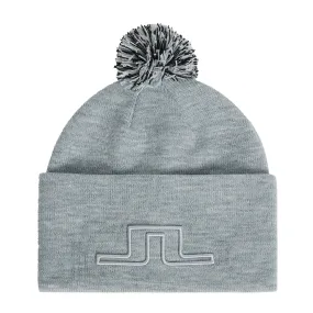 Womens Grace Beanie Light Grey Melange - AW23